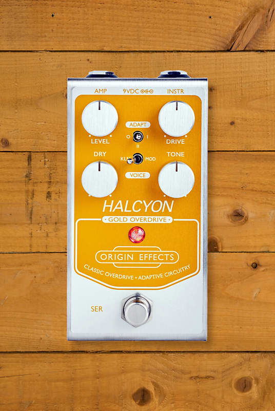 Origin Effects Overdrive Pedals | Halcyon Gold Overdrive | Reverb