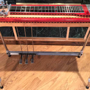 Speedy West (Marlen) S-10 Custom 2 Tone Burgandy/Blonde
