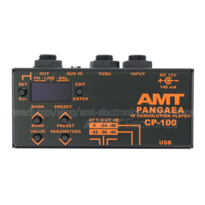 AMT Electronics Pangaea CP-100 - IR-player Cabinet Emulator and EQ (+ power supply 12V included!) image 8