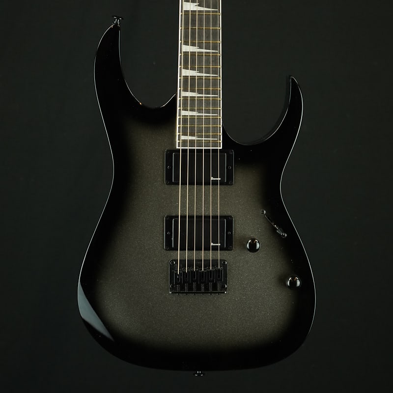Ibanez GRG 6 String Solid-Body Electric Guitar, Right, Metallic Gray  Sunburst, Full (GRG121DXMGS)