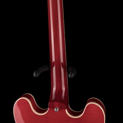 Heritage H-535 Semi-Hollow Trans Cherry Electric Guitar with Case image 18