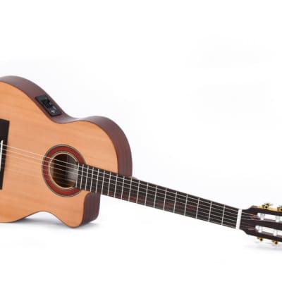 Konzert-Gitarre Sigma CTMC-2E mit Tonabnehmer, EQ und Tuner for sale