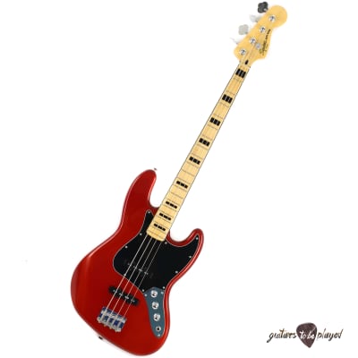 Squier Vintage Modified Jazz Bass '70s - Candy Apple Red | Reverb UK