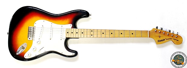 Founder Electric Custom Stratocaster 70’s Sunburst