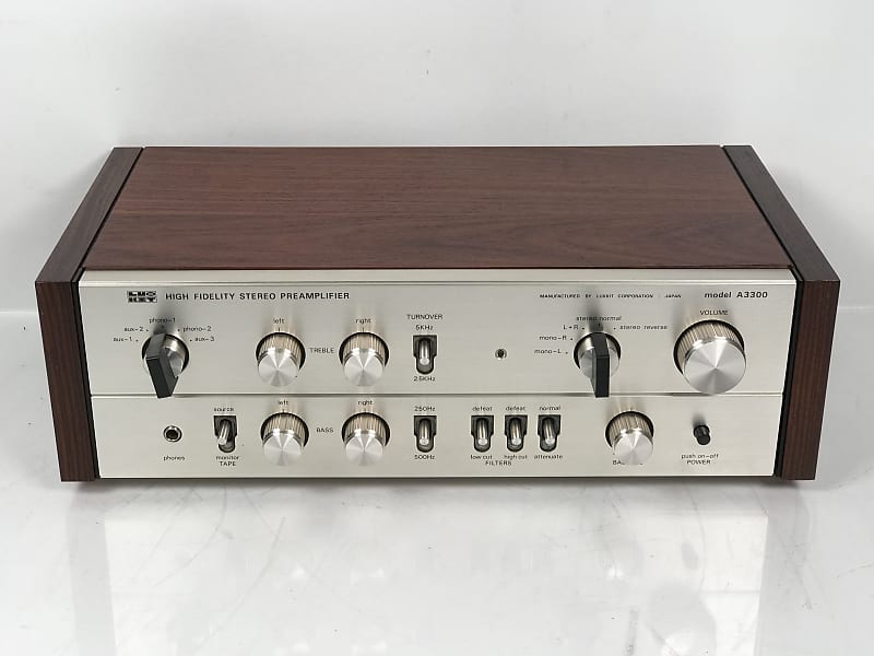 Luxman/Luxkit A3300 Tube Preamp | Reverb UK