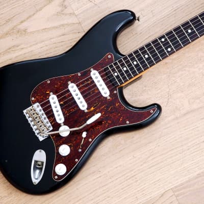 1984 Fender Stratocaster '62 Vintage Reissue Black w/ Custom Shop Fat 50s, Japan MIJ "A" Serial image 1