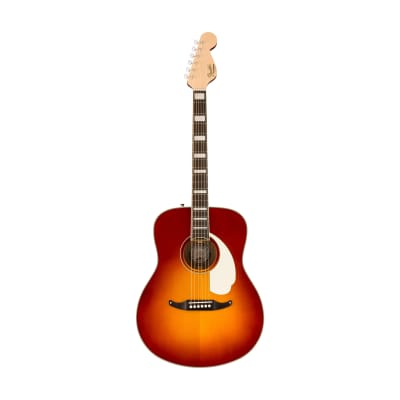 Fender Palomino Vintage Acoustic Guitar w/Case, Sienna Sunburst for sale