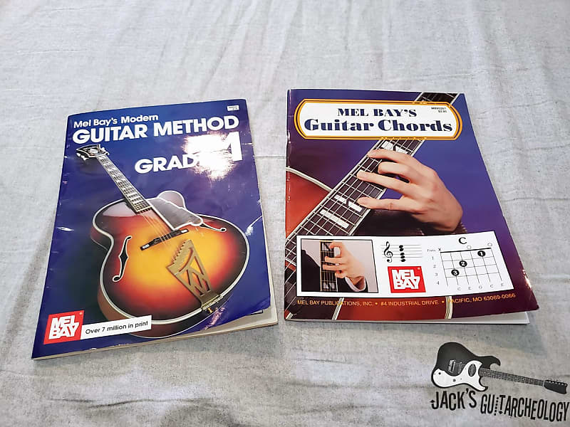 Mel Bay Guitar Method #1 & Guitar Chords Books (1990s) | Reverb UK