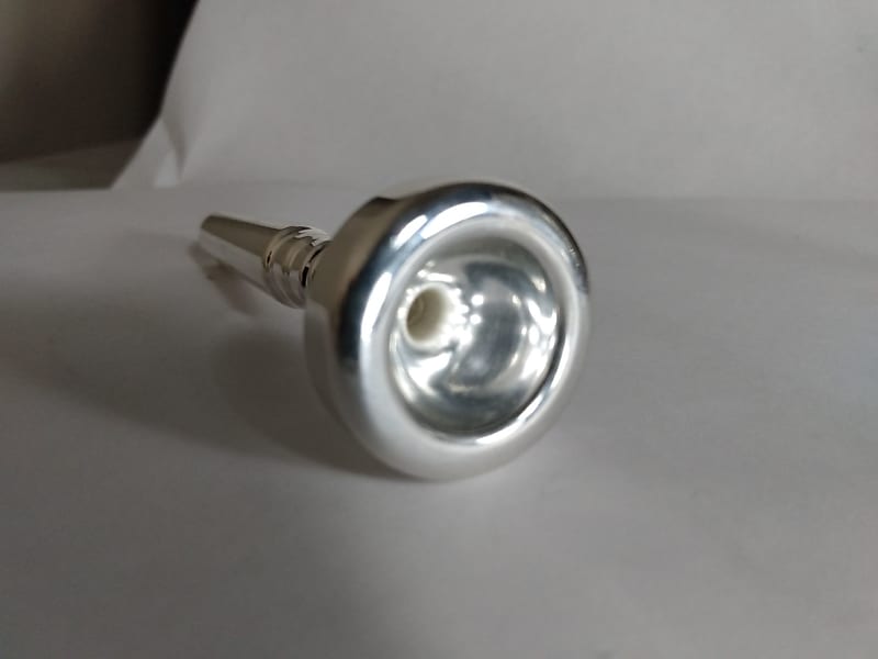 SHIRES 1.5C Silverplated Trumpet Mouthpiece Reverb UK