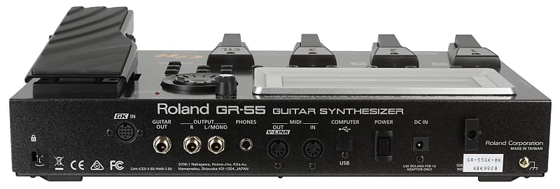  Roland GR-55 Guitar Synthesizer Black with GK-3