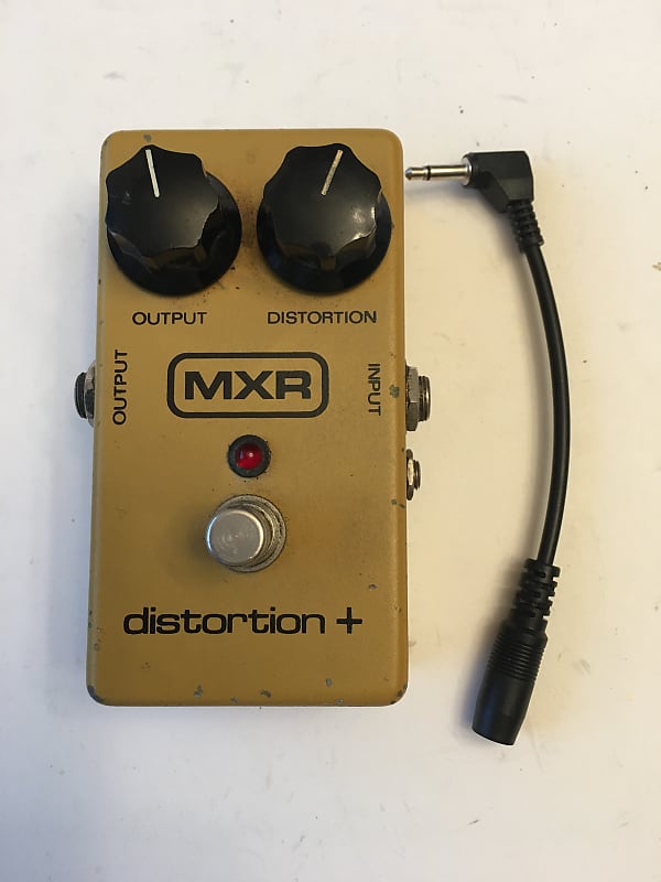MXR distortion+ 81年製 1981 MXR Distortion Plus + Block Logo Vintage Distortion