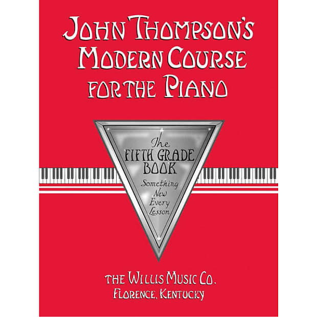 John Thompson's Modern Course For The Piano - Fifth Grade (Book Only) image 1