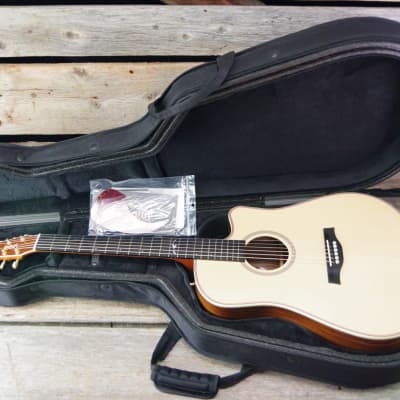 Seagull Artist Studio CW Deluxe Element Acoustic-Electric Guitar with TRIC Case, Used image 9