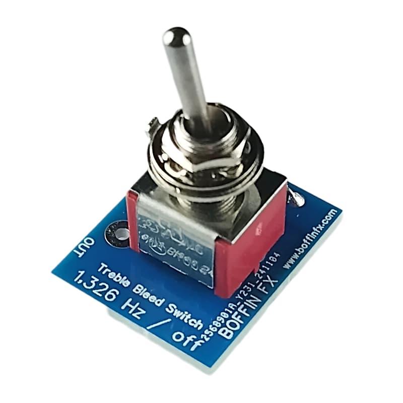 Boffin FX Treble Bleed Switch 1,326 Hz On/Off - Vintage | Reverb