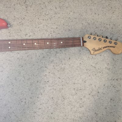 Fender Stratocaster 2021 - Fiesta Red Partcaster image 9