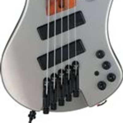 Ibanez EHB1005MS Bass with Bag Metallic Gray Matte image 1