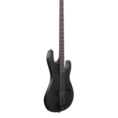 ESP LTD AP4 Black Metal Bass Black Satin image 8