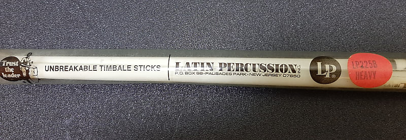 Vintage Latin Percussion LP225B Heavy Unbreakable Timbale Sticks image 1