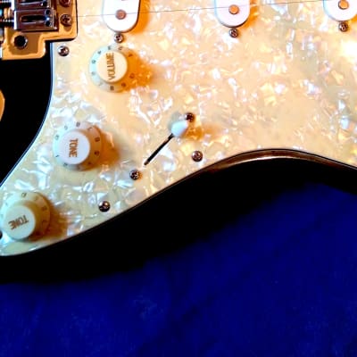 Fender Squier Stratocaster - Black 2008 - Black Gloss image 9