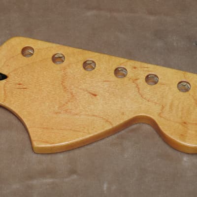 Mighty Mite MM2935VT Maple Stratocaster Neck Big CBS Headstock 22 Medium Jumbo Frets Thin Vintage Tinted Gloss Poly Finish NOS #5 image 3