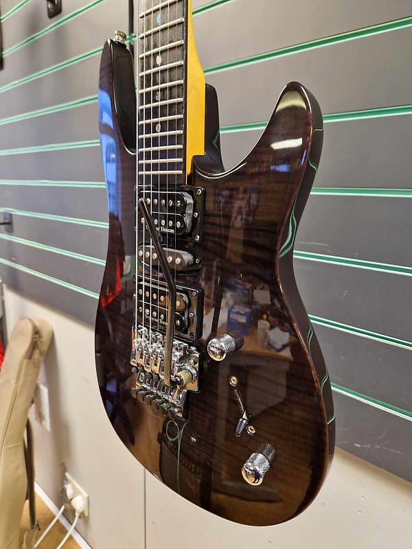 Brian Moore Guitars i2000 i9F Charcoal Grey Electric Guitar