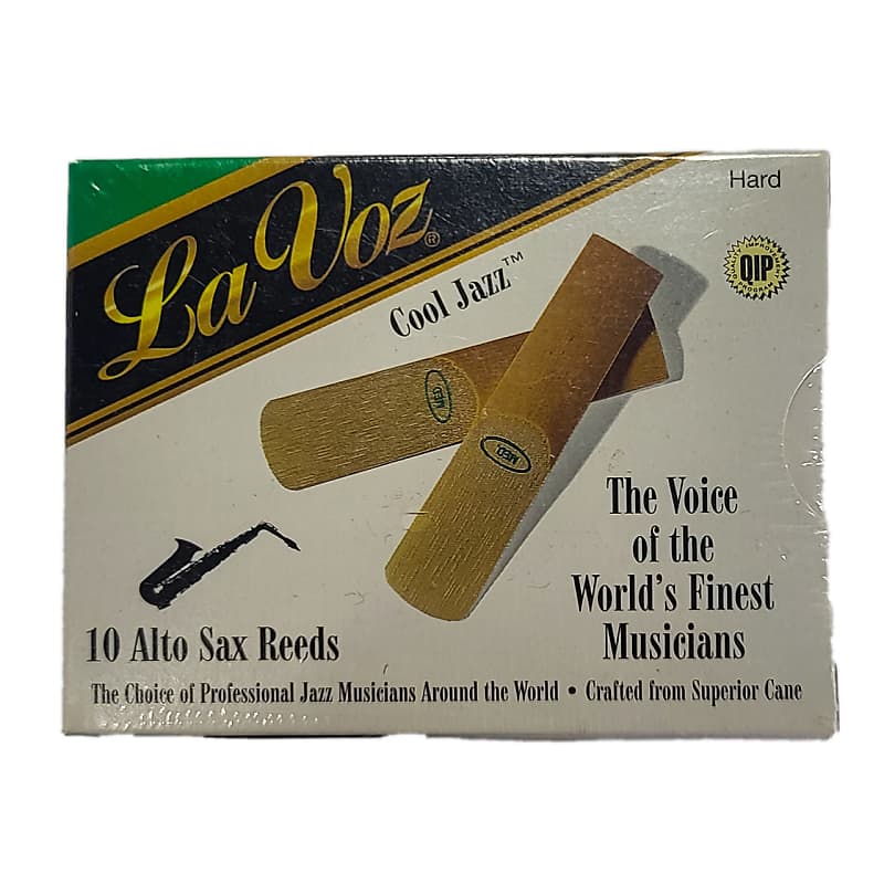 LA VOZ ALTO SAX REEDS HARD BOX OF 10 Reverb