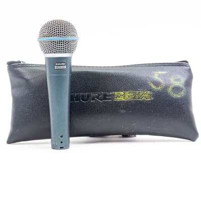 Shure BETA 58A Handheld Supercardioid Dynamic Microphone | Reverb