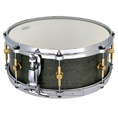 Canopus 'The Maple' 10ply Snare Drum 14x5.5 Black Olive | Reverb UK