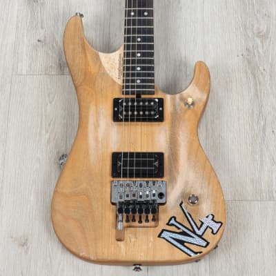 Washburn USA Nuno Bettencourt N4-NUNO AUTHENTIC Guitar, Ebony Fretboard, Natural image 1