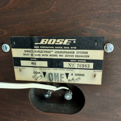 Bose 901 Series II Direct Reflecting Speaker Pair image 17