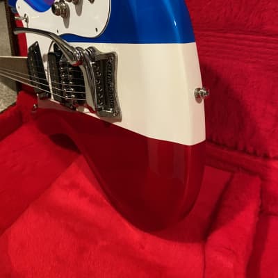 Mosrite “The Ventures" (1965) ~ ”Salesman Sample”~ Red White & Blue image 15