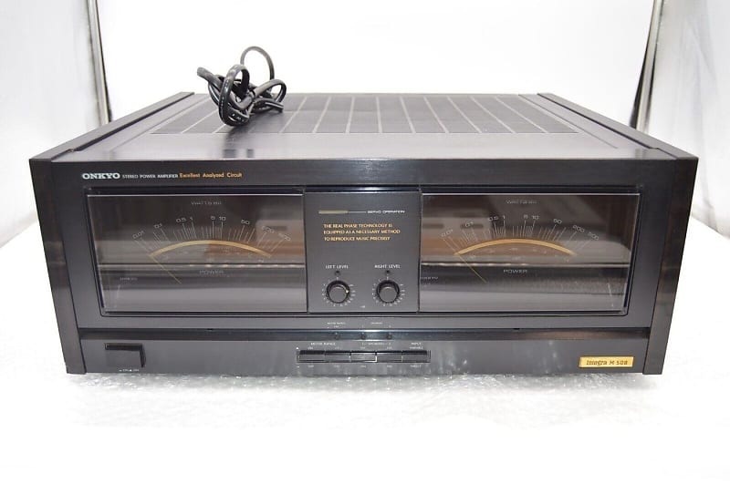 Onkyo M-508 100v 1986-1996 - nero | Reverb Canada