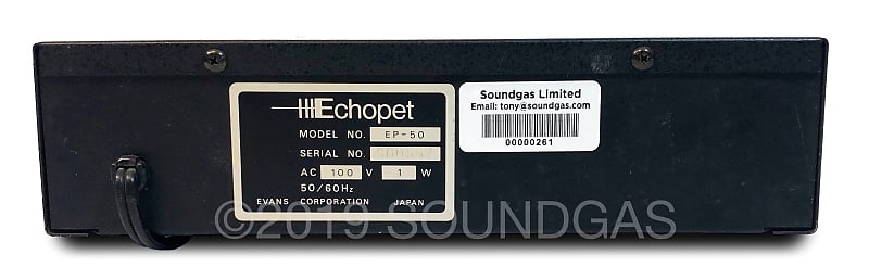 Evans Echopet EP-50 アナログエコー　アナログディレイ Evans Echopet EP-50 アナログエコー アナログディレイ Evans