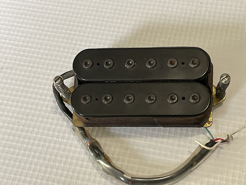 Vintage USA DiMarzio DP151 PAF Pro Black Humbucker Guitar