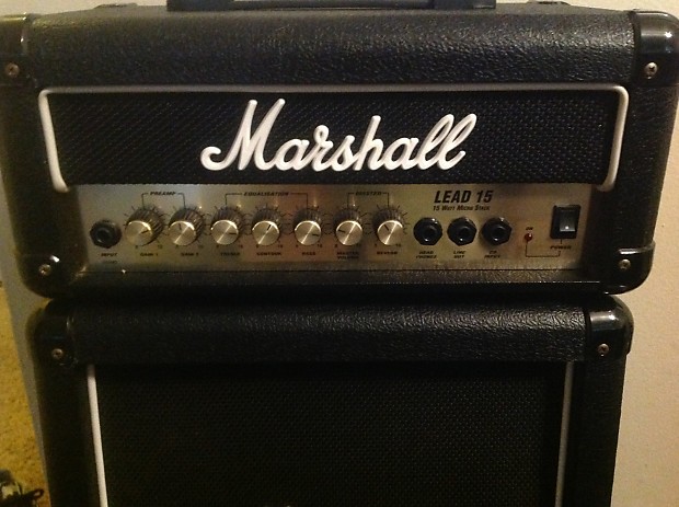 Marshall Lead 15 Micro Stack with Head and Cabinets USED