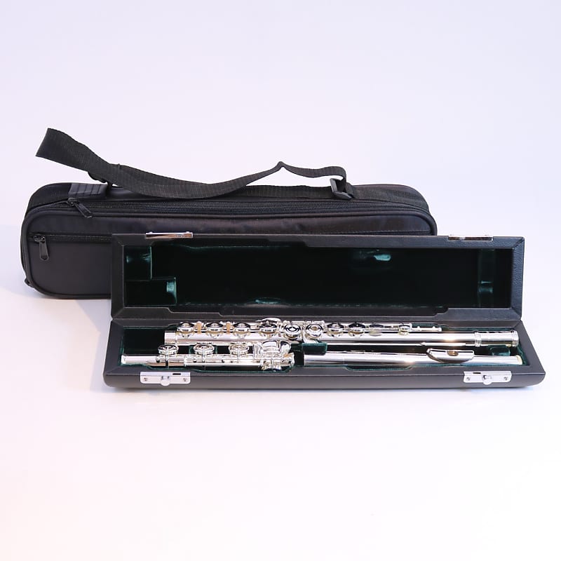 Azumi Model AZ3SRBEO Professional Solid Silver Flute SN YD00401 DISPLAY MODEL image 1