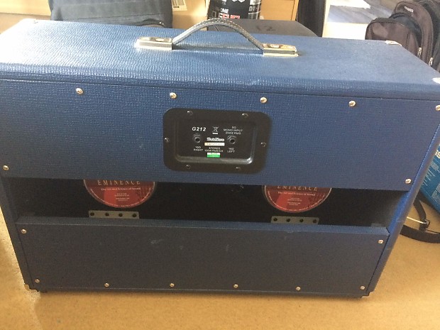 Sub Zero G 212 with Eminence Speakers 200 W 2x12 Cab Original Box inc but not shown