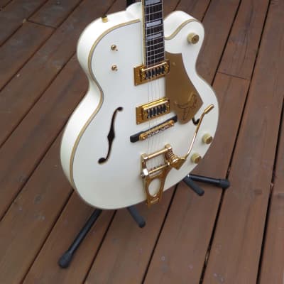 1980 Gretsch 7593 White Falcon Single Cutaway Hollowbody Electric Guitar Mint w/ OHSC Baldwin Era image 3