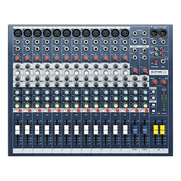 Soundcraft EPM12 12-Channel Mixer image 1