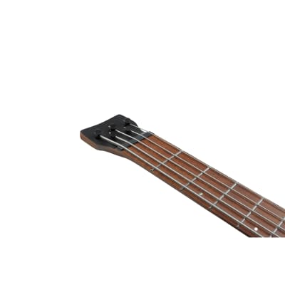 Ibanez EHB1005SMS EHB 5-String Short-Multi-Scale Bass, Metallic Gray Matte image 10