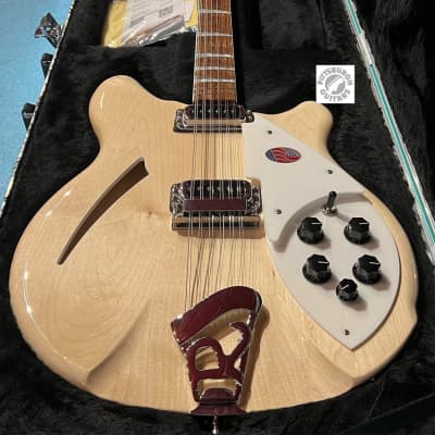 New Rickenbacker 360/12 MG, Mapleglo Finish, with Hard Case and Free Shipping, Made in USA! April Sale! image 9