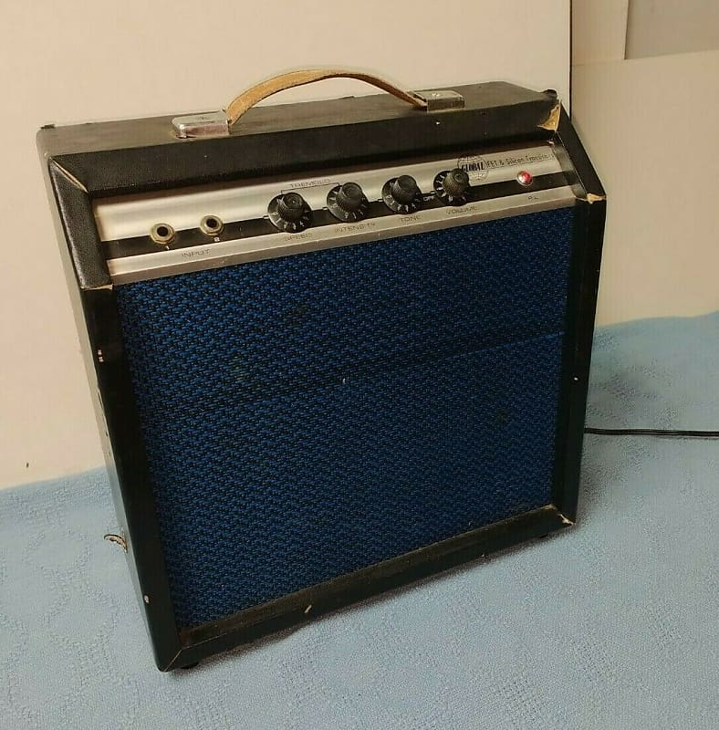 Vintage Global FET/Silicon Transistors Guitar Amplifier Reverb
