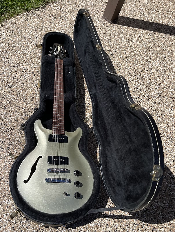 Hamer Vanguard 1999 25th anniversary - Silver Sparkle | Reverb