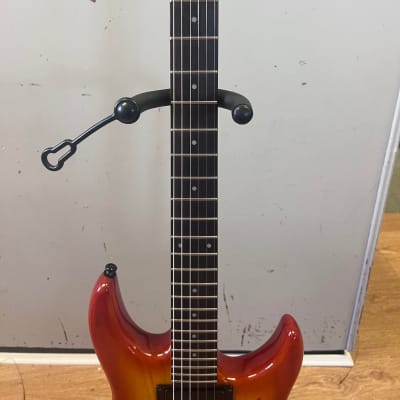 Steinberger Spirit GU-Deluxe Cherry Burst Headless Electric Guitar | Reverb