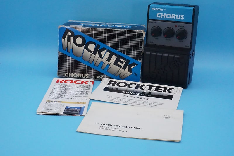 Rocktek CHR-01 Analog Chorus w/ Original Box | Rare 1980s Analog | Fast Shipping! image 1