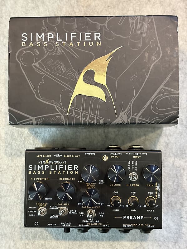 DSM & Humboldt Electronics Simplifier Bass Station Preamp / CabSim