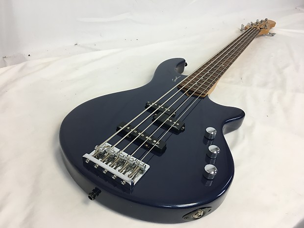Godin Freeway 5 String Bass Blue | Reverb