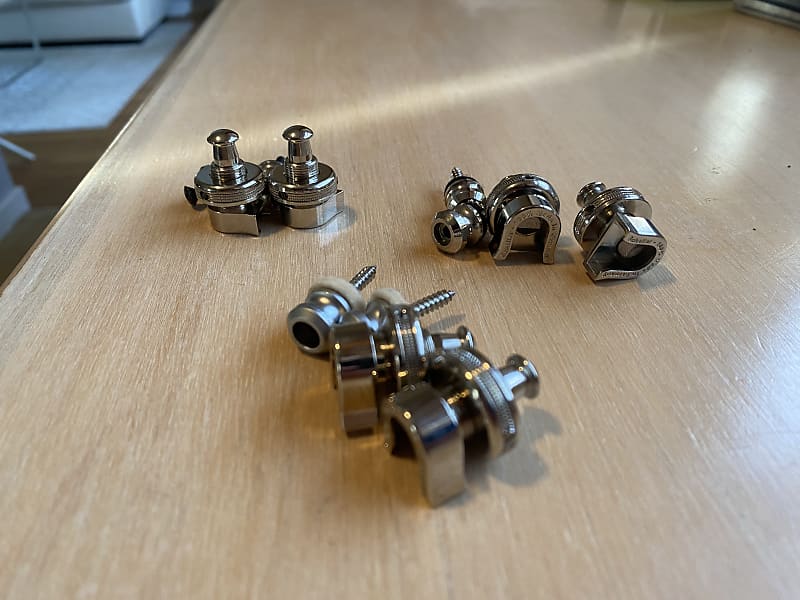 Schaller Strap locks 3 sets Reverb