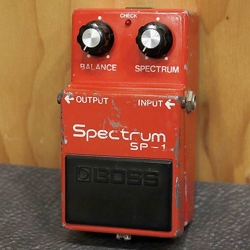 BOSS SP-1 Spectrum '77 Long Dash Silver Screw | Reverb UK