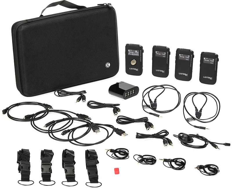 Listen Technologies LKS-8 ListenTALK Portable ADA Kit 2  			